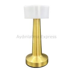 K2 Gold 3 Fonksiyonlu Masa Lambası Dimlenebilir KML103