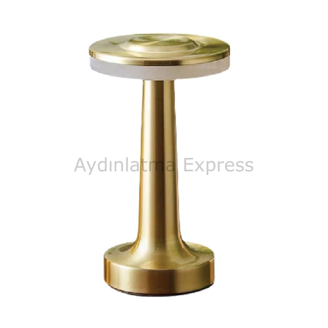 K2 Gold 3 Fonksiyonlu Masa Lambası Dimlenebilir KML105