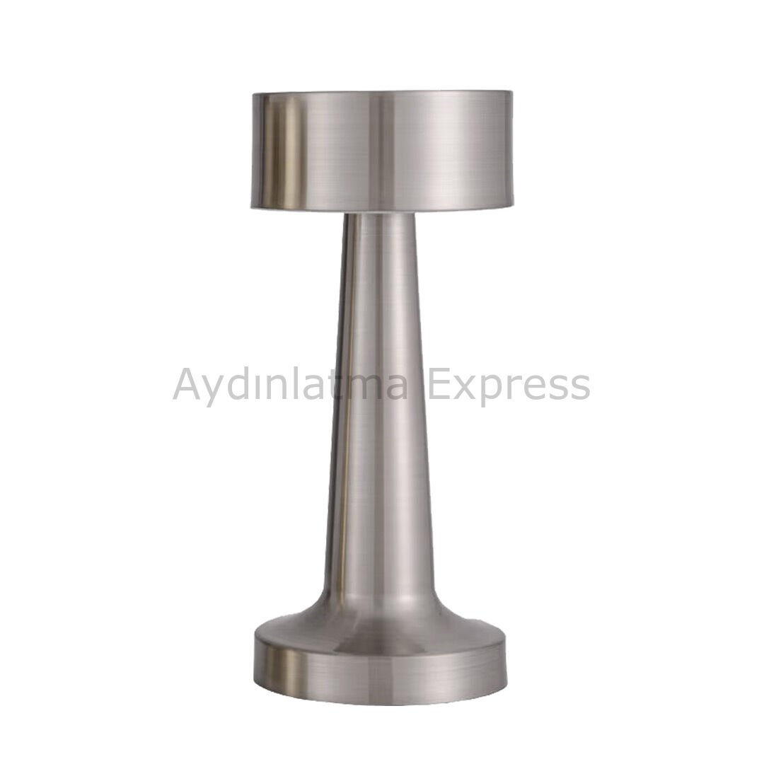 K2 Silver 3 Renk Fonksiyonlu Masa Lambası Dimlenebilir KML106