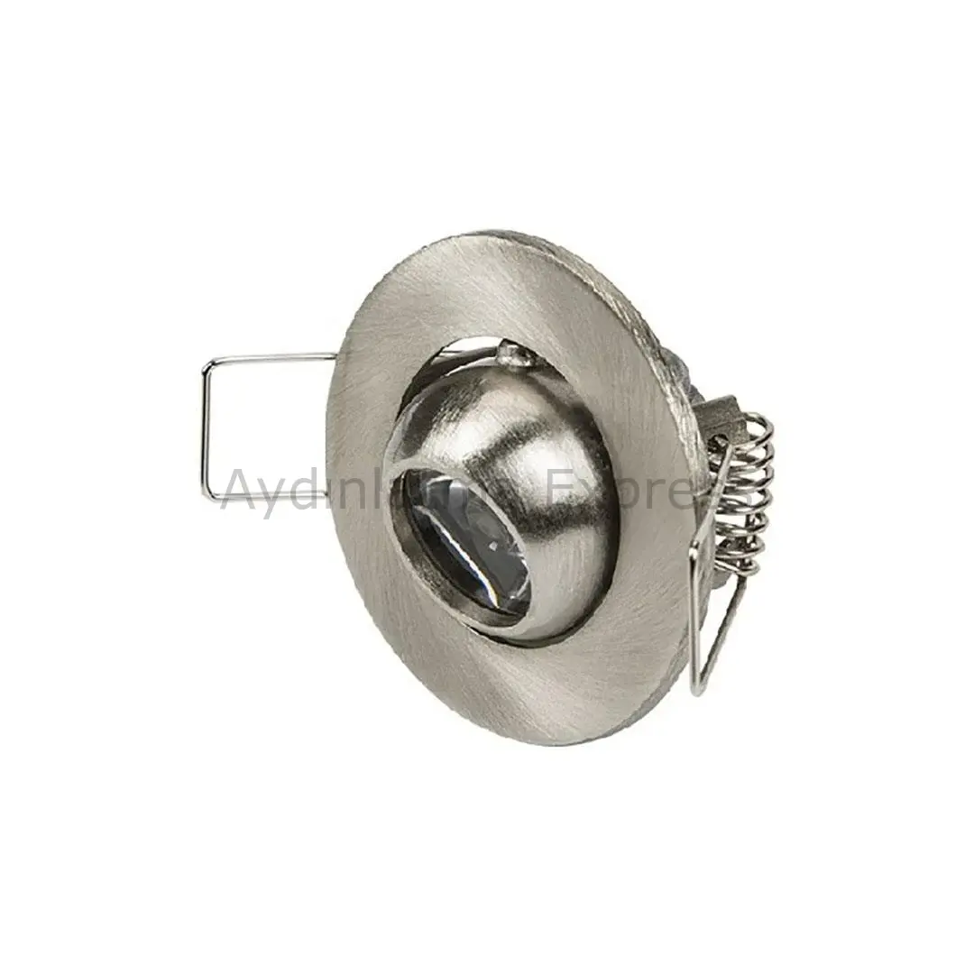 CT-5268 CATA Ufo Yıldız Krom Kasa Led Spot