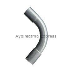 ÇETSAN 26lık Plastik Dirsek Siyah 100 Adet