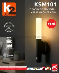 K2 Sensörlü Magnet Aplik KSM101-102