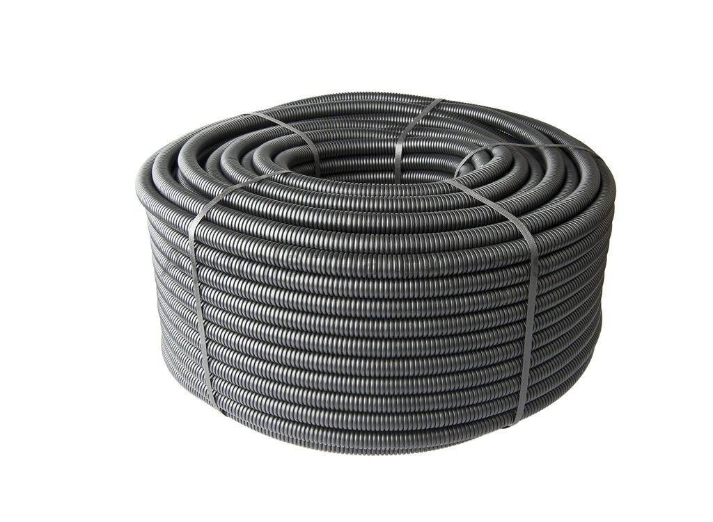 ÇETSAN 10luk Spiral Boru Siyah 100 Metre