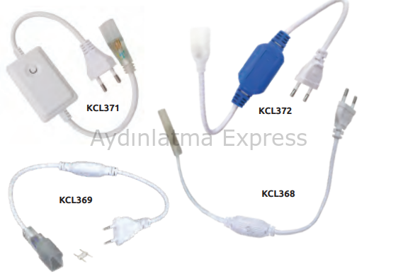 K2 Led Işıklı Hortum Fişleri