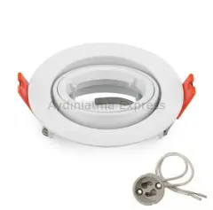 CT-5229 CATA Pars Beyaz Yuvarlak Dekoratif Spot Kasa