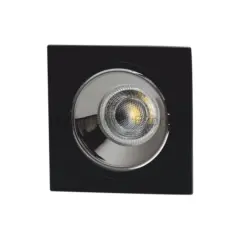 CT-5053 CATA Jaguar Siyah Platin Kare Dekoratif Spot Kasa