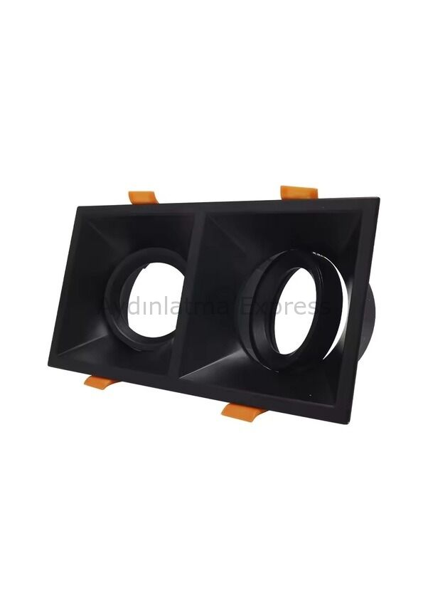 CT-5005 CATA Siyah Puma İkili Dekoratif Spot Kasa