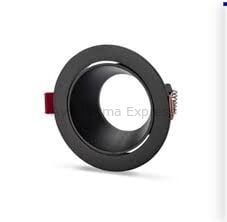 CT-5041  CATA Jaguar Siyah Yuvarlak Dekoratif Spot Kasa