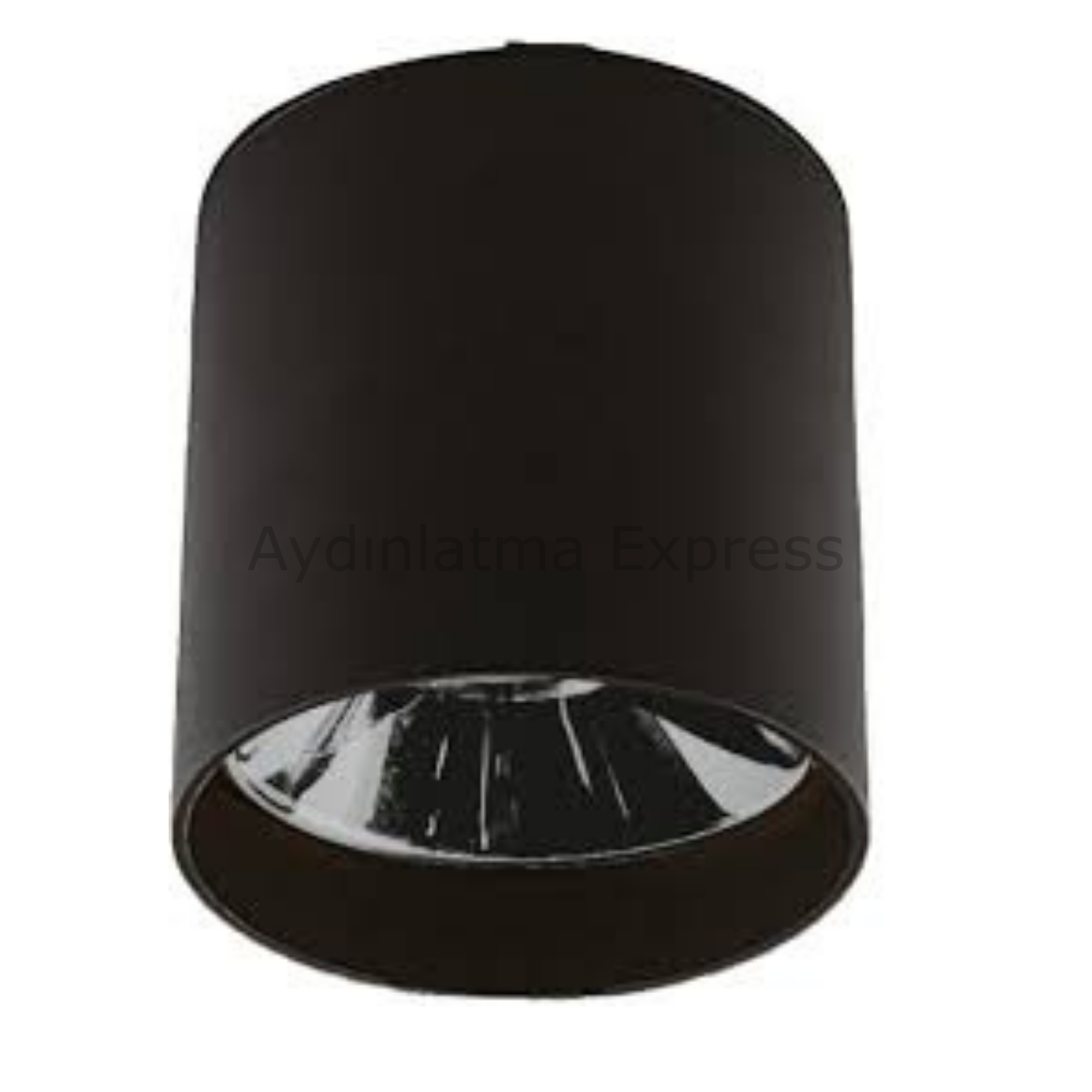 CT-5421 CATA Bergama Siyah-Platin Yuvarlak Dekoratif Spot Kasa