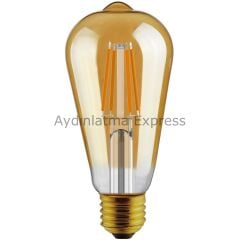 K2 ST64 6W Rustik Ampul 2700K KES605