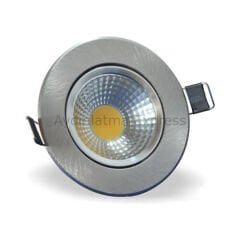 HS1201 5W Satin Kasa Cob Led Armatür Helios