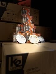 5W Beyaz-Silver 3 Renk Fonksiyonlu Led Spot (300 Adet)