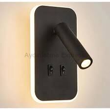 CT-5253 CATA 13W Tuvalu Yatak Başı Led Aplik