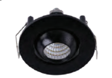 K2 3W Yıldız Spot Siyah Kasa KLS519