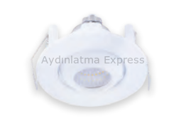 K2 3W Yıldız Spot Beyaz Kasa KLS519