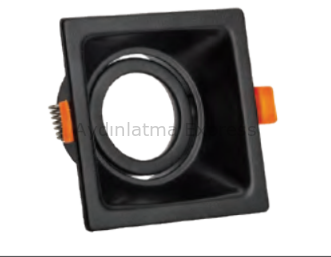 K2 Yakut Spot Kare Siyah Kasa KDA859