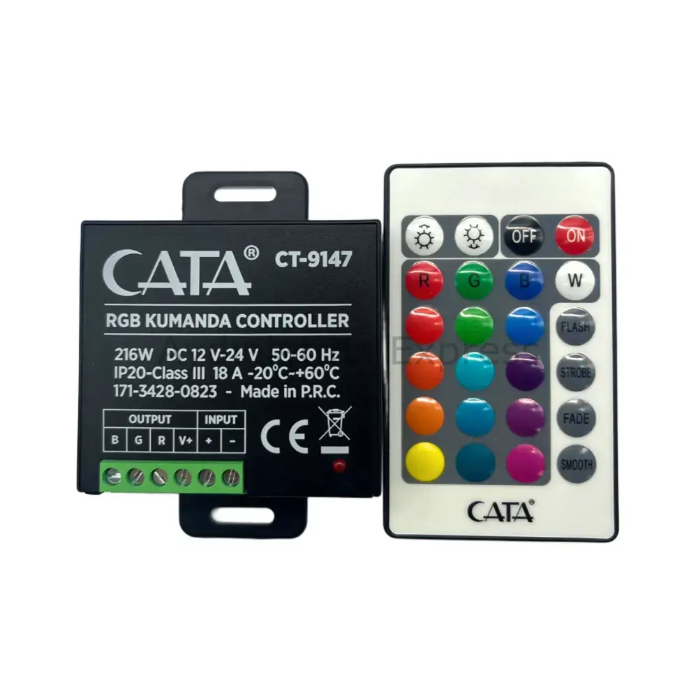 CT-9147 CATA 18 Amper RGB Şerit Led Kumandası