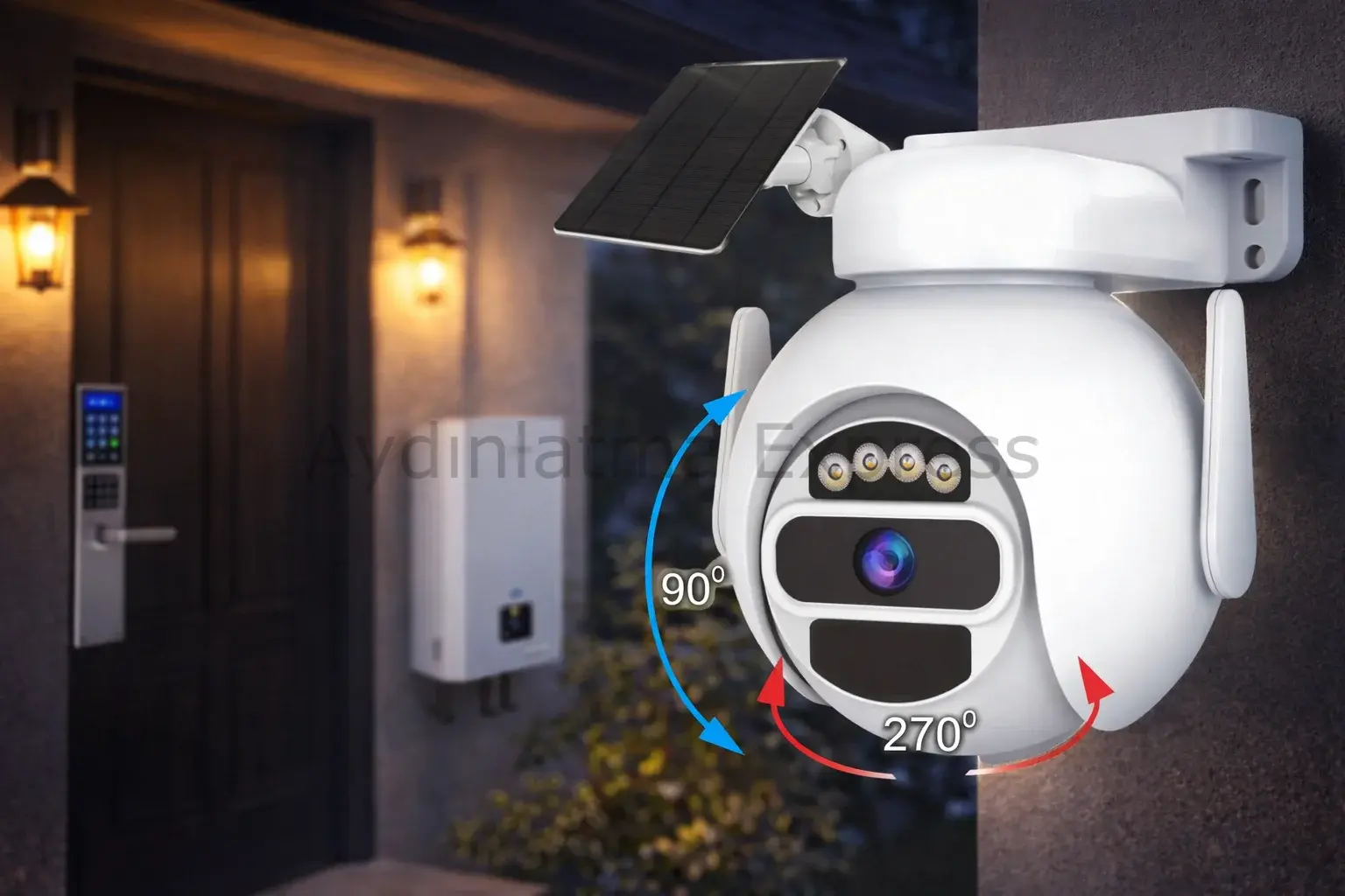 CT-4053 CATA Akıllı Solar SİM Kart Kamera Dış Mekan