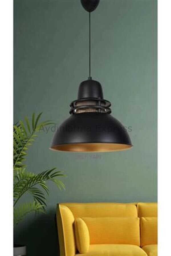 CT-8248 CATA Siyah-Altın Modern Dekoratif Sarkıt