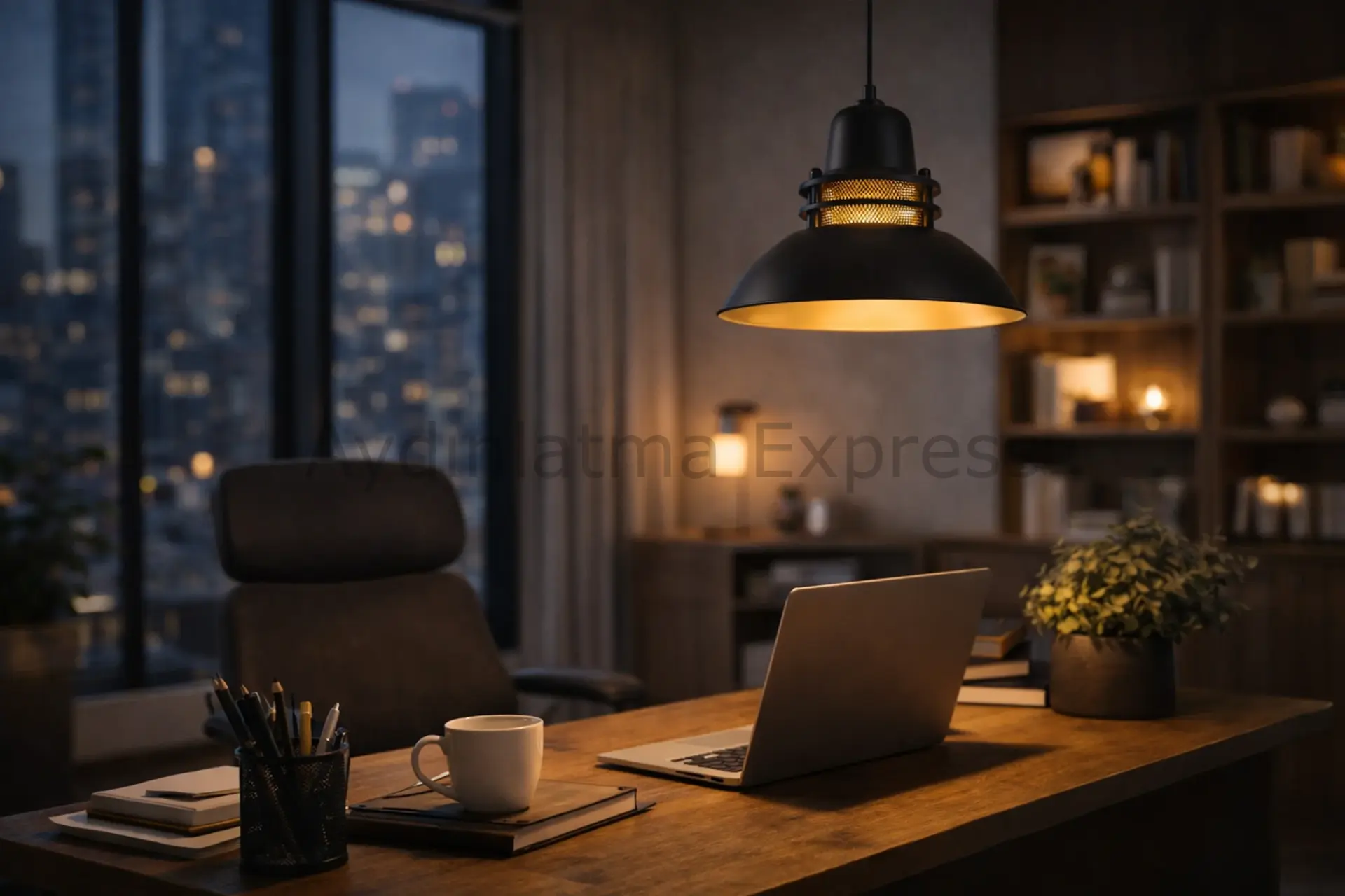 CT-8248 CATA Siyah-Altın Modern Dekoratif Sarkıt