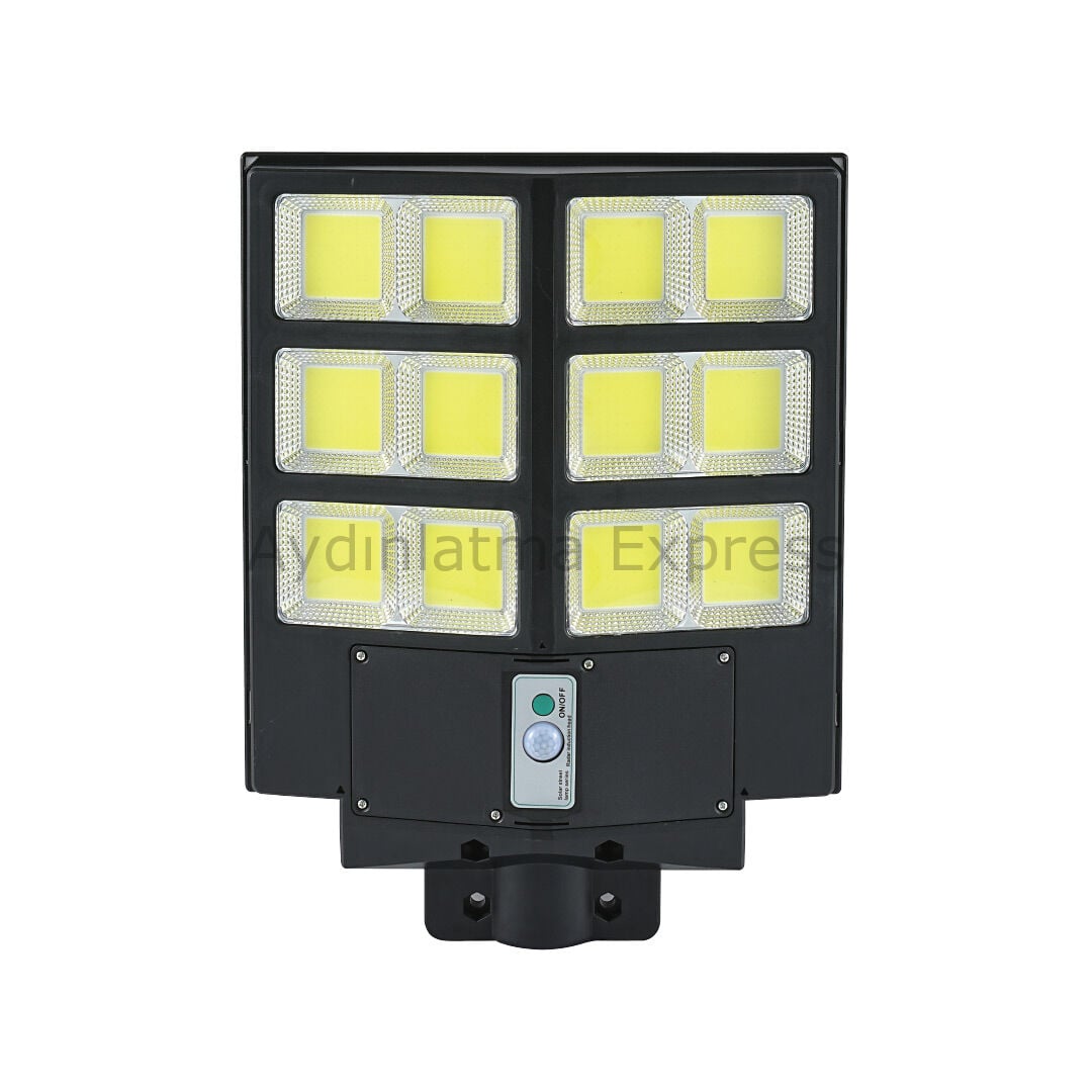 K2 Sümela 600W Solar Sokak Armatürü Beyaz Işık KST230