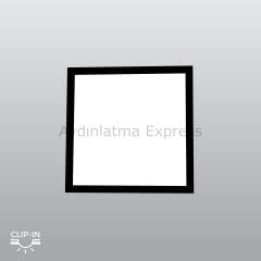 ACK 30X30 15W Clip İn Backlight Siyah Kasa Led Panel (Gün Işığı) AP20-23301