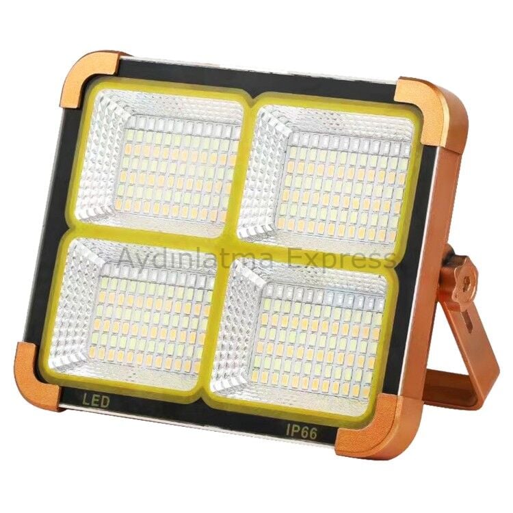 K2 KBA754 200W Taşınabilir Solar Kamp Projektörü