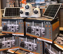 CATA CT-4056 4 KAMERALI SOLAR KAMERA 4G SİM KARTLI