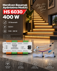 HELİOS Merdiven Basamak Aydınlatma Modülü HS6030