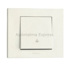 Ovivo Light Anahtarı Mekanizma+Tuş/Kapak