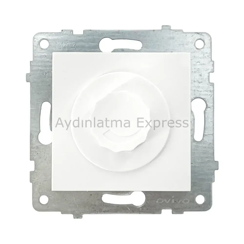 Ovivo Dimmer 800W Anahtar Mekanizma+Tuş/Kapak