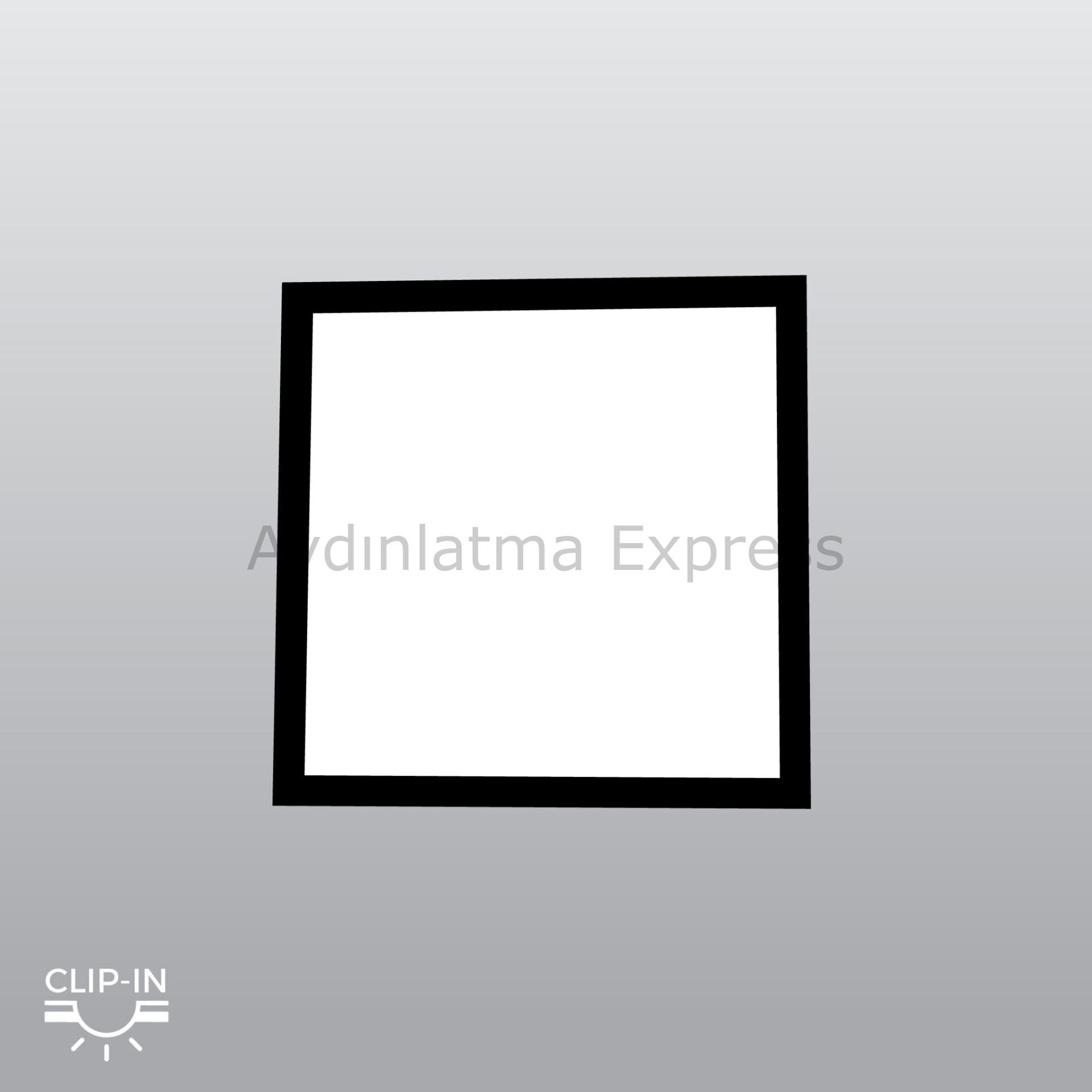 ACK 60X60 36W 4000K Işık Backlight Siyah Kasa Led Panel AP20-26611