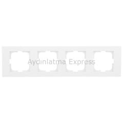 Ovivo Grano Dörtlü Çerçeve Beyaz