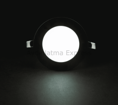 NOAS 6W Slim Led Panel Siyah Kasa YL10-0600-S