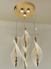 VİRAL LED 50W Datça Gold Avize CCT 3 Renk