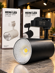 Hero Led 30 Watt Plüton Ray Spot Siyah Kasa